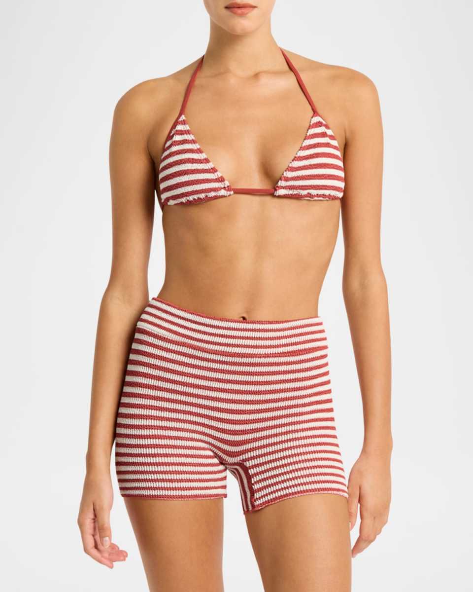 Rooibos Stripe Dom Swim Shorts